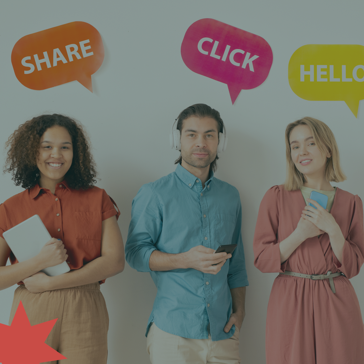 Social Conversations vs. Market Share – Basica